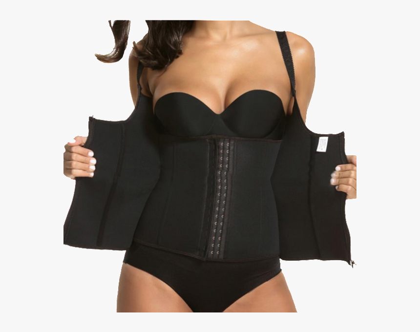 Thermo-neoprene Waist Trainer Vest Corset - Slimming Belt For Women, HD Png Download, Free Download
