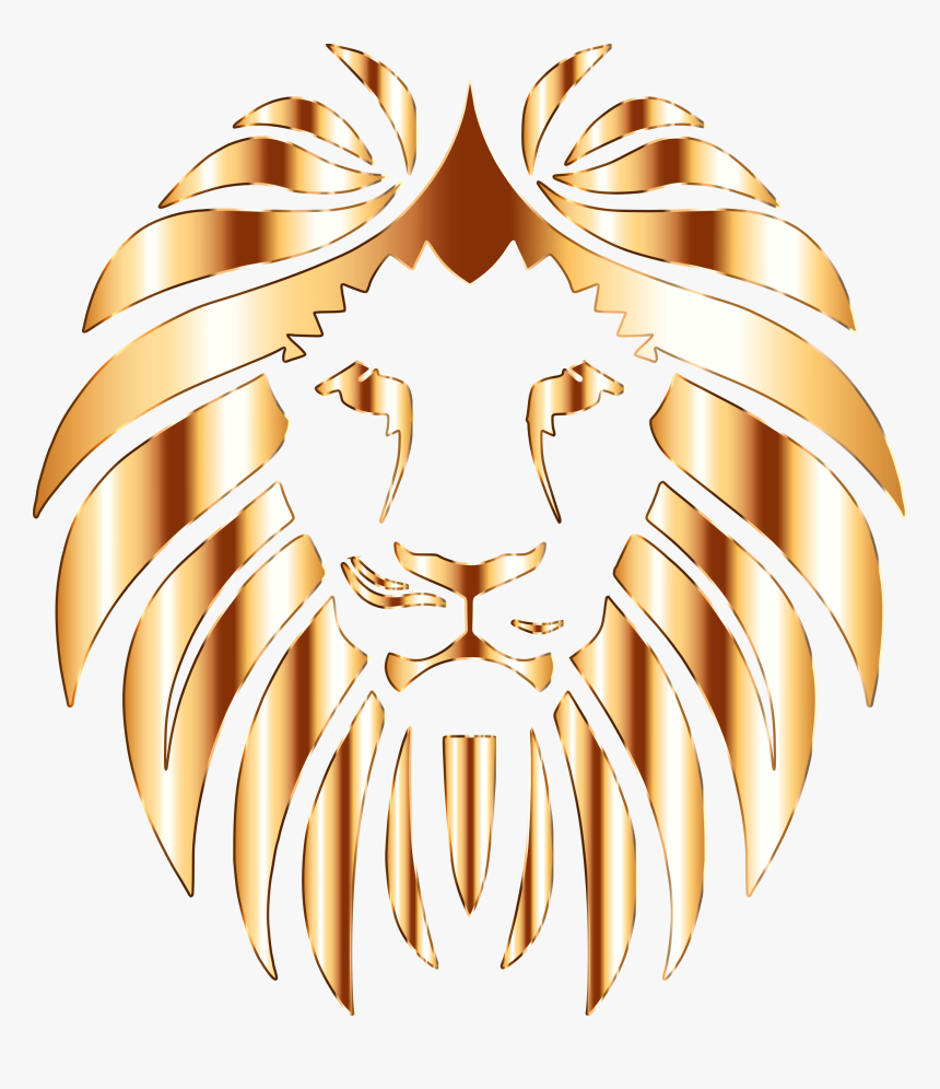 No Background Big Image - Golden Lion Logo Transparent, HD Png Download, Free Download