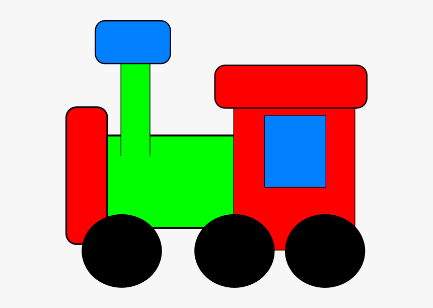 Kids Train Clip Art At Vector Clip Art Online Royalty - Train For Kids Clipart, HD Png Download, Free Download