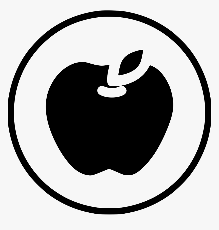 Apple Fruit Teacher Learning Law Nature - Camera Icon, HD Png Download, Free Download