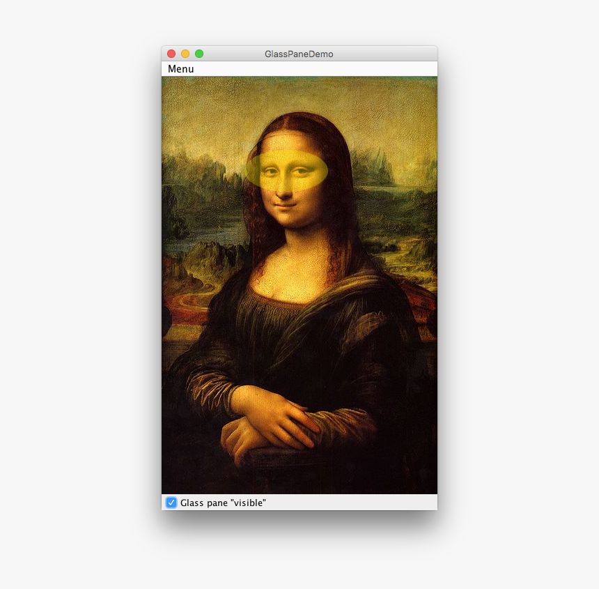 Transparent Glass Pane Png - Mona Lisa Digital Art, Png Download, Free Download