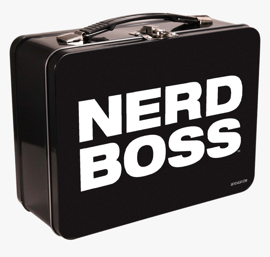 Nerd Boss Retro Lunch Box - Wc Man, HD Png Download, Free Download