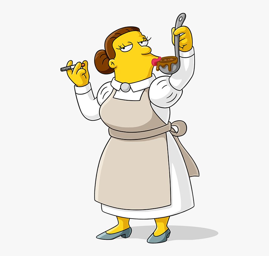 Simpsons Lunch Lady Doris Family, HD Png Download, Free Download