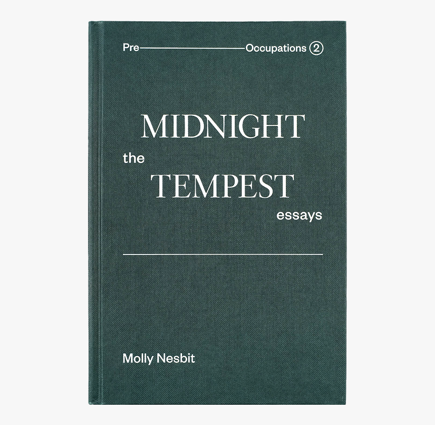 Molly Nesbit Midnight The Tempest Essays, HD Png Download, Free Download