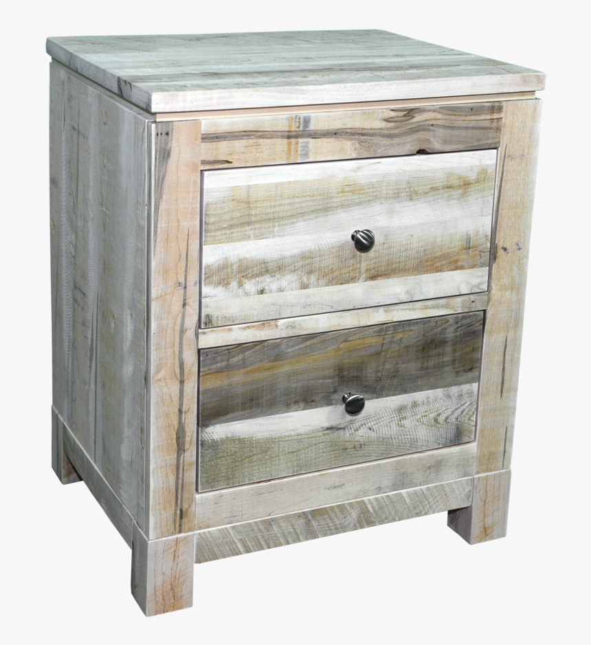 Rough Cut Metro 2 Drawer Nightstand - Chest Of Drawers, HD Png Download, Free Download