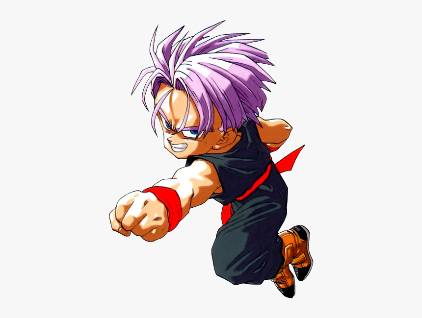 Dragon Ball Z Kid Trunks Hd Png Download Kindpng