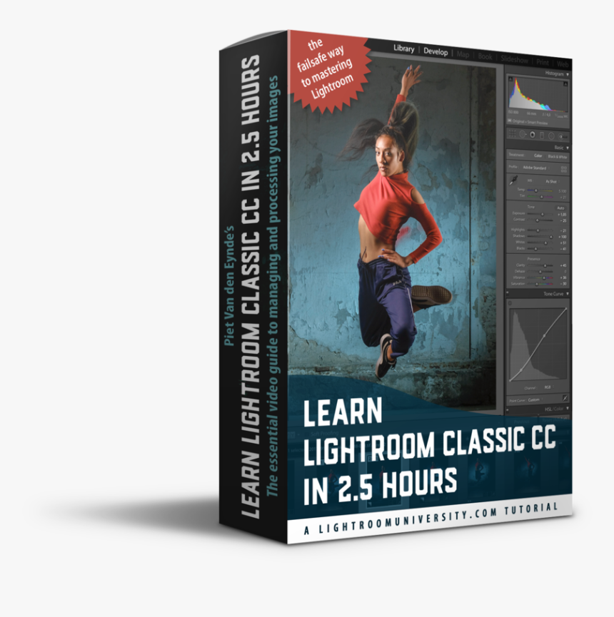 Learn Lightroom Classic Boxshot - Adobe Lightroom, HD Png Download, Free Download