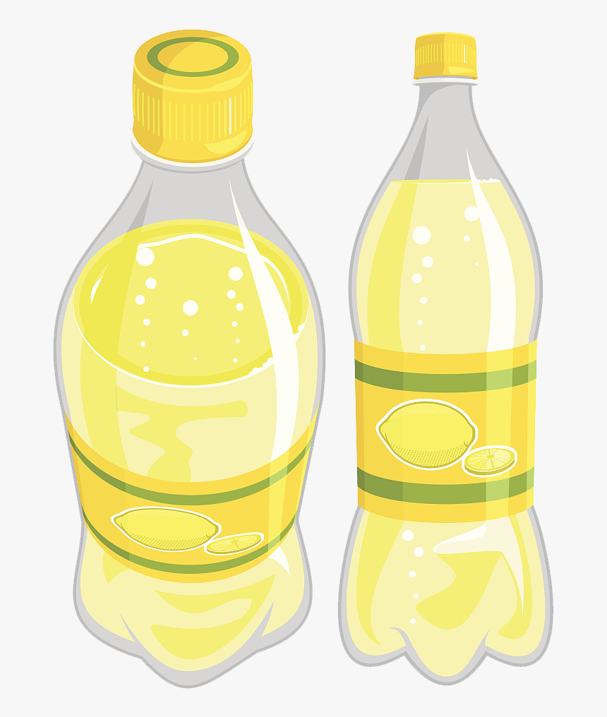 Transparent Water Bottle Clipart Black And White - Plastic Bottle, HD Png Download, Free Download