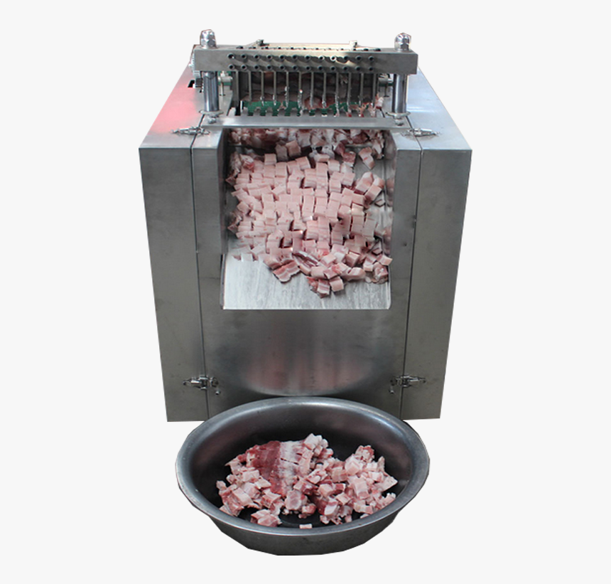 Commercial Chicken Meat Cube Cutter/fish Meat Cutting - Meat Cube Cutting Machine, HD Png Download, Free Download