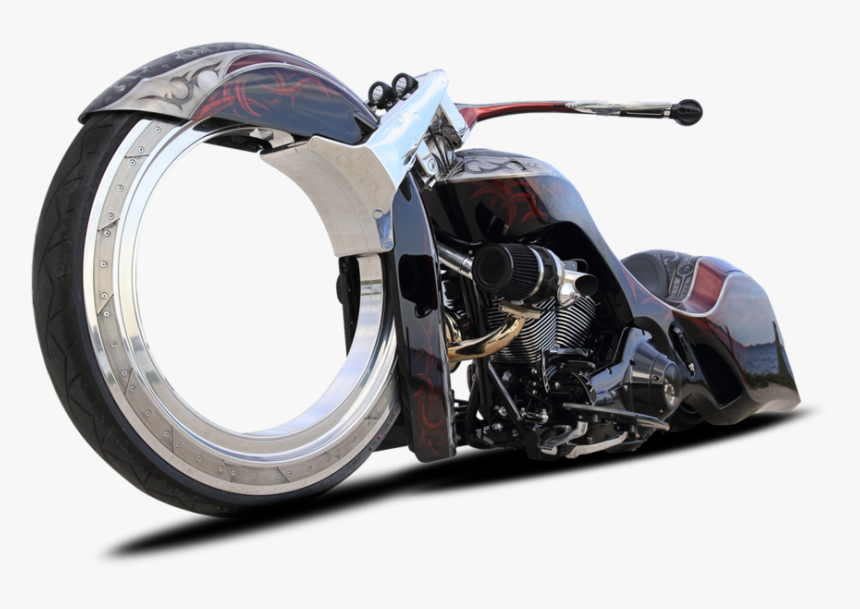 Big Wheel Bagger Motorcycle, HD Png Download, Free Download