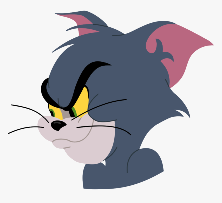 Tom Face - Tom And Jerry Tom Face Png, Transparent Png, Free Download