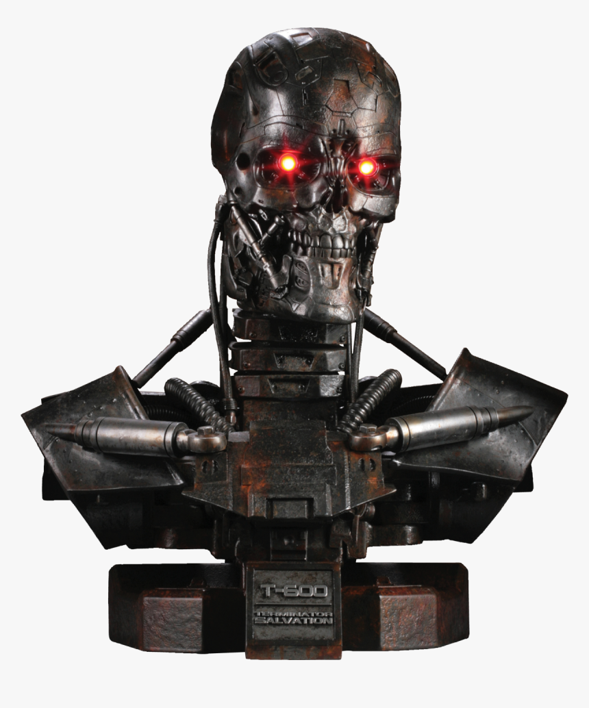 Terminator Salvation T600 Bust, HD Png Download, Free Download