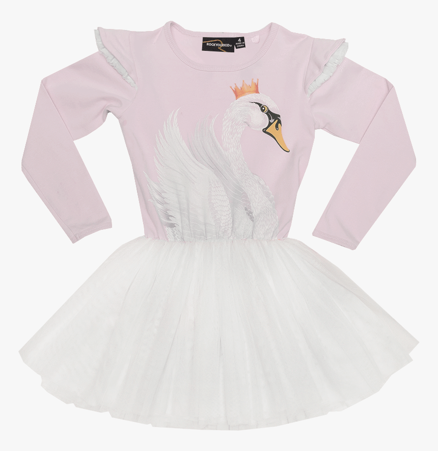 Swan Dress Png - Girl, Transparent Png, Free Download