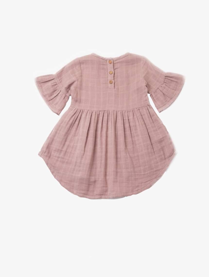 #baby #dress #mauve #pink #cute #freetoedit , Png Download - Girl, Transparent Png, Free Download