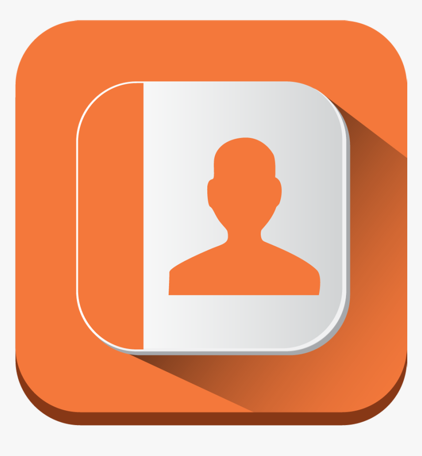 Icon Contact Person Png, Transparent Png, Free Download