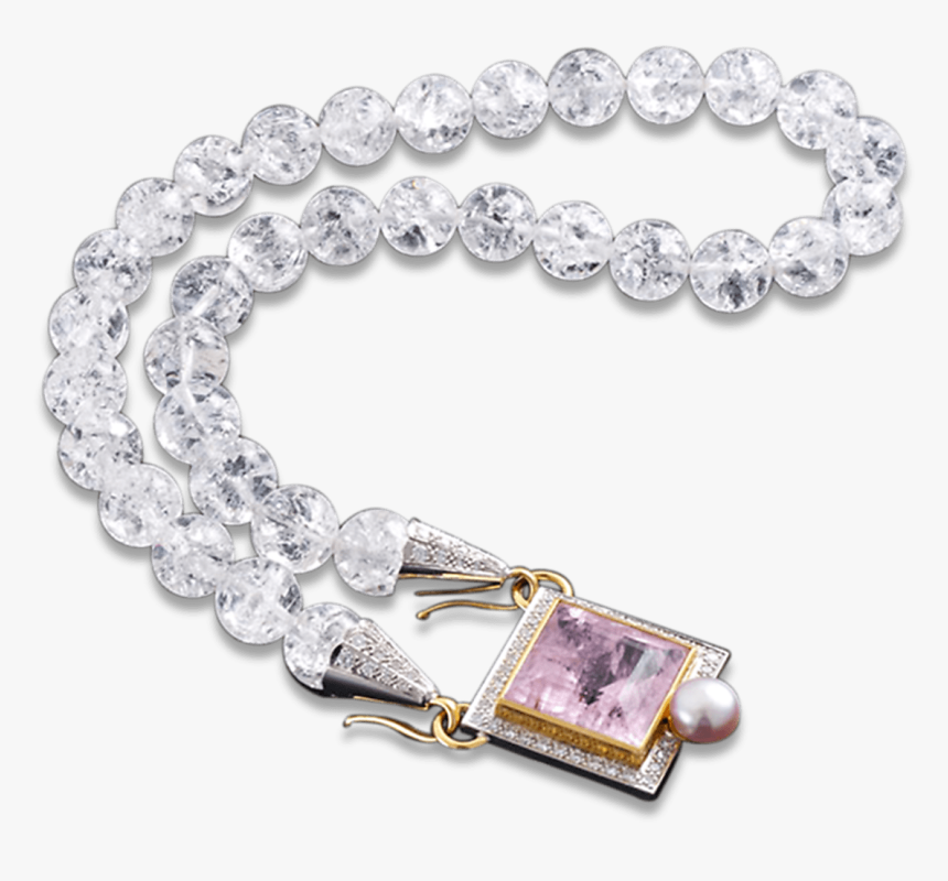 Elizabeth Gage Tourmaline And Rock Crystal Necklace - Elizabeth Gage Rock Crystal Earrings, HD Png Download, Free Download
