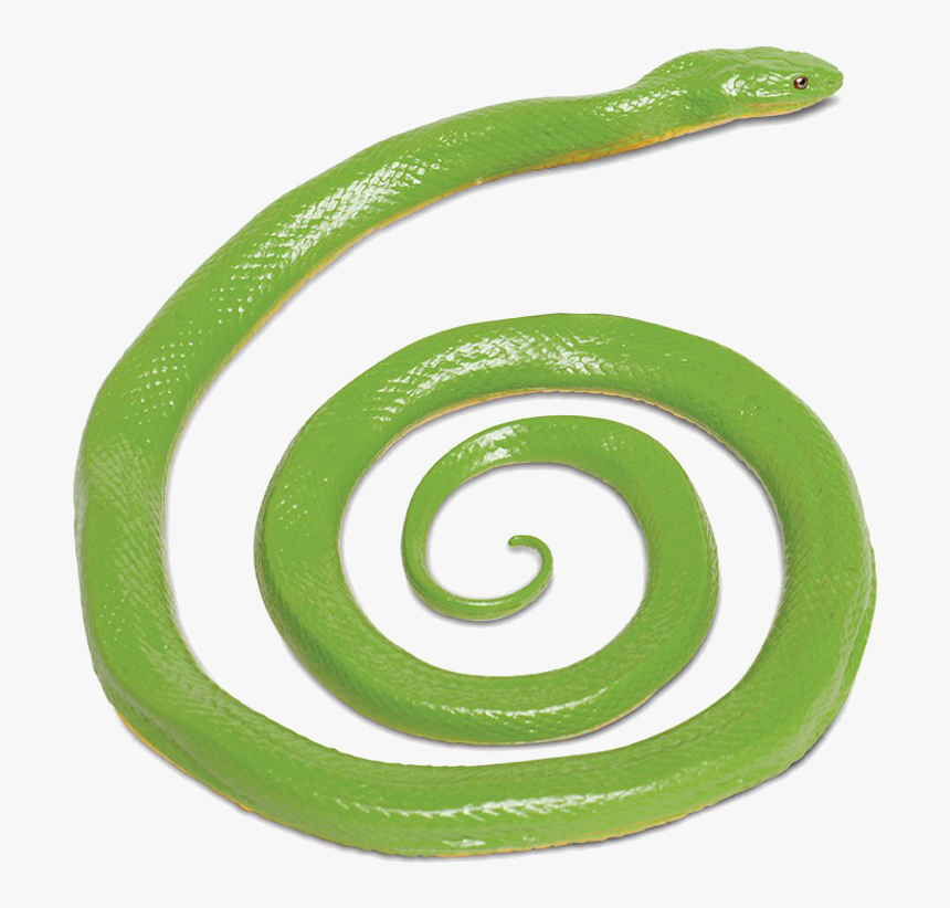 Buy Action Figure Safari Rough Green Snake 257729 Elkor - Snake, HD Png Download, Free Download