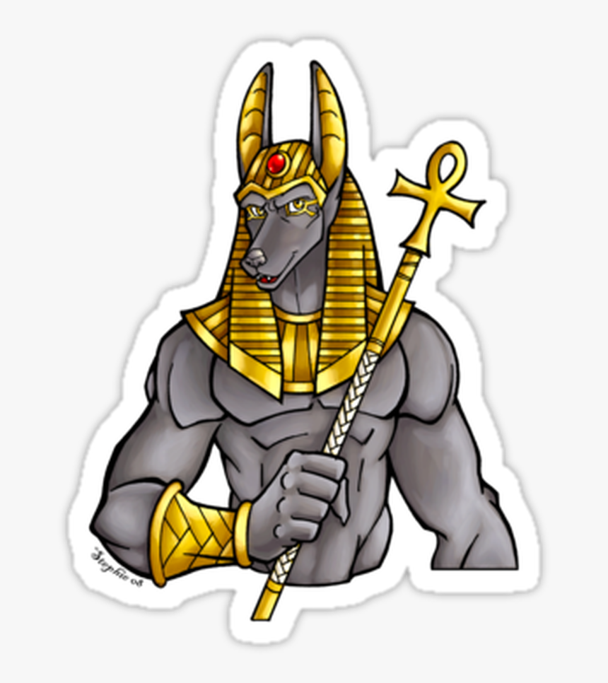 Egyptian Clipart Egyptian Mythology - Egyptian God Ancient Cool Anubis, HD Png Download, Free Download