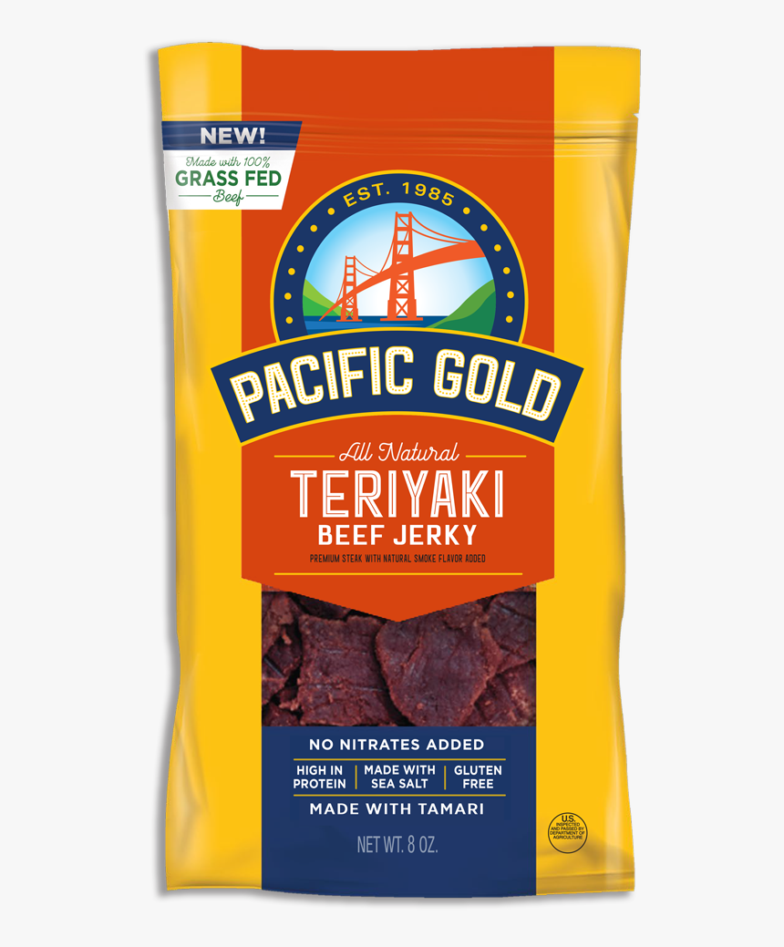 Pg-teri - Pacific Gold Beef Jerky, HD Png Download, Free Download