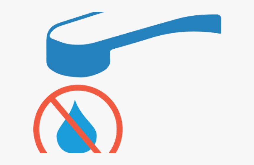 Icons Clipart Water - Turn Off Water Icon, HD Png Download, Free Download