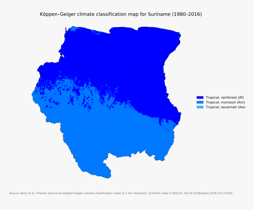 Suriname Map Vector, HD Png Download, Free Download