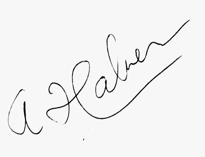 Firma Abraham Haber - Line Art, HD Png Download, Free Download