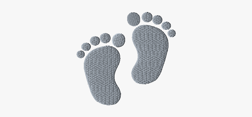 New Born Baby Foot Prints Png, Transparent Png, Free Download