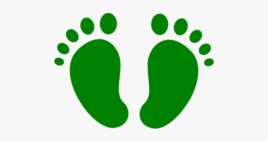 Pink Baby Footprint Png, Transparent Png, Free Download