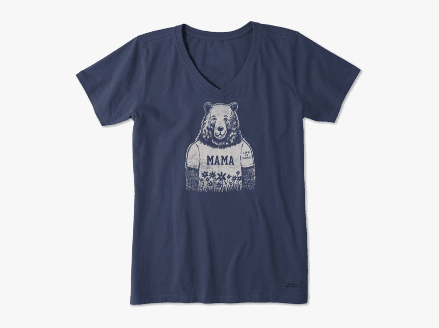 Transparent Mama Bear Clipart - Life Is Good Shirt Dog, HD Png Download, Free Download