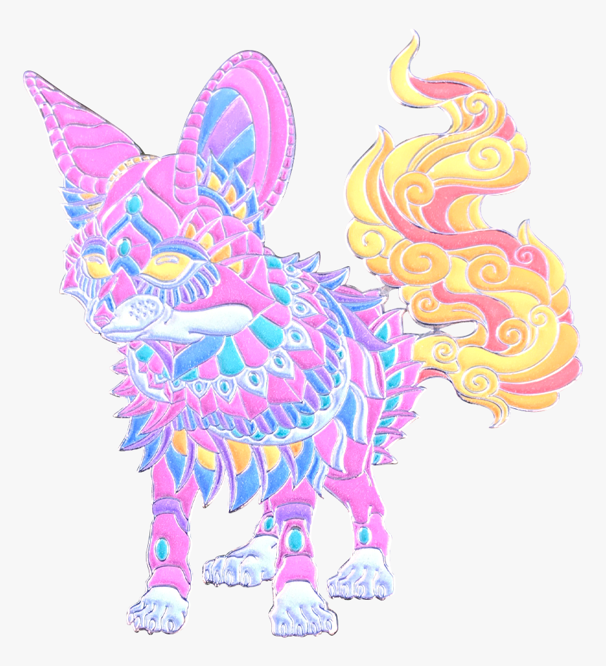 Starburst Fox - Illustration, HD Png Download, Free Download