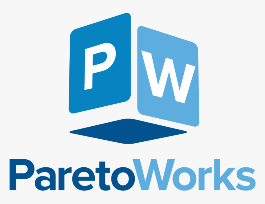 Paretoworks 4 Inch Stacked - Graphic Design, HD Png Download, Free Download