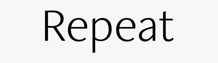 Repeat - Calligraphy, HD Png Download, Free Download