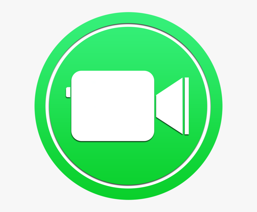 Green Screen - Facetime Icon, HD Png Download, Free Download