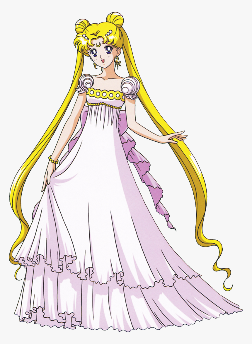 Princess Serenity - Sailor Moon Princess Dress Cosplay, HD Png Download, Free Download