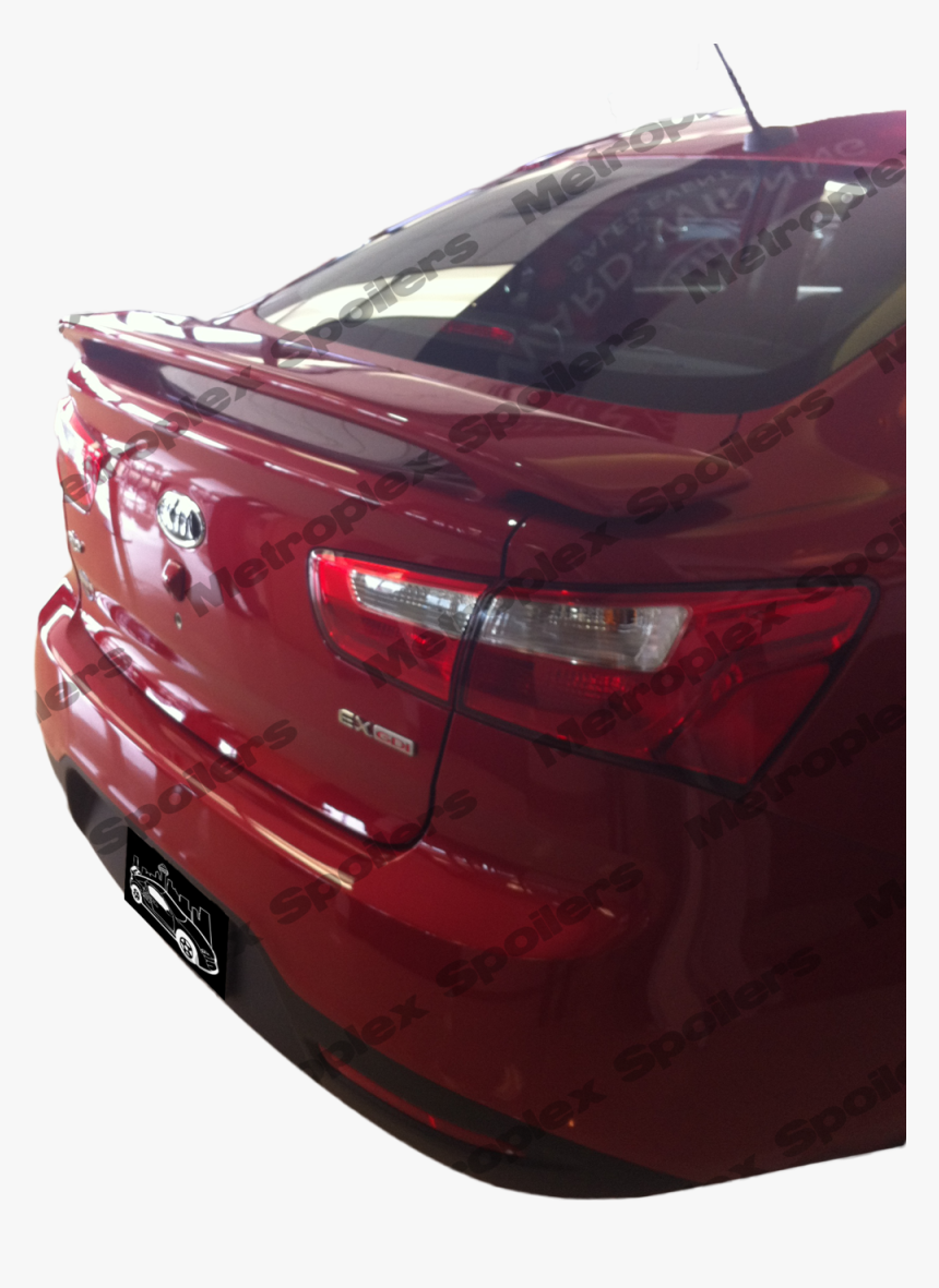 2012 Kia Rio 2-post Spoiler, HD Png Download, Free Download