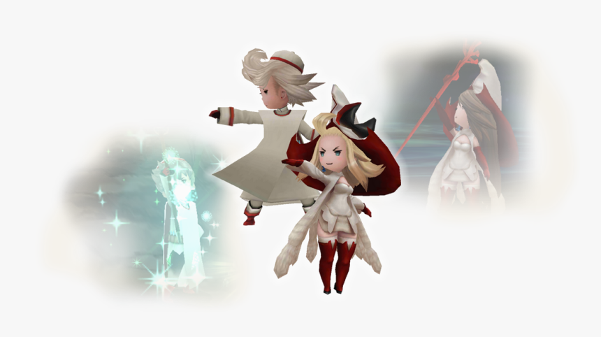 Ff3 Psp 導師 , Png Download - White Mage Bravely Default, Transparent Png, Free Download