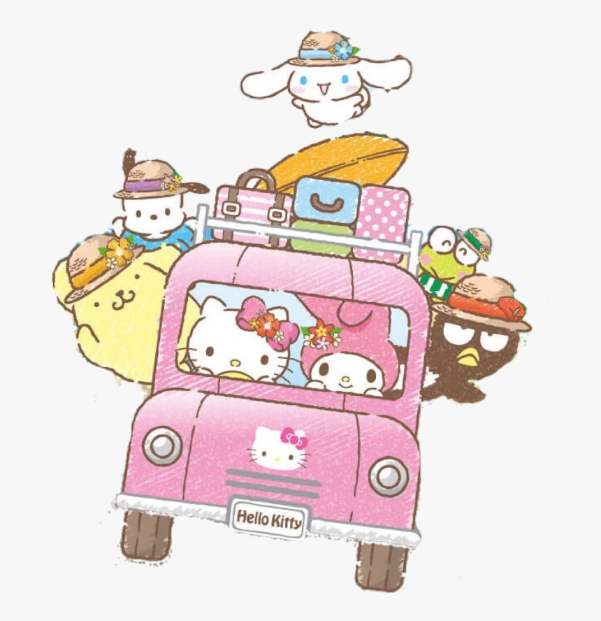 #sanrio #hellokitty #amigos #sanriocharacters #kawaii - My Melody Sanrio Summer, HD Png Download, Free Download