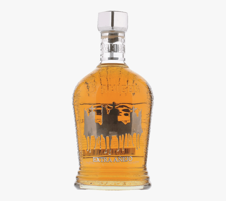 3 Amigos Extra Anejo Tequila - Tequila Tres Amigos Extra Añejo, HD Png Download, Free Download