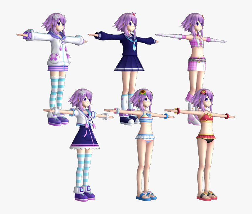 Hyperdimension Neptunia Neptune Model, HD Png Download, Free Download