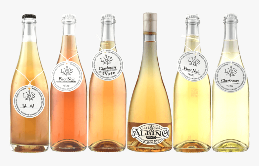 L - A - S - Vino Rainbow Wine Tasting Pack , Png Download - Glass Bottle, Transparent Png, Free Download