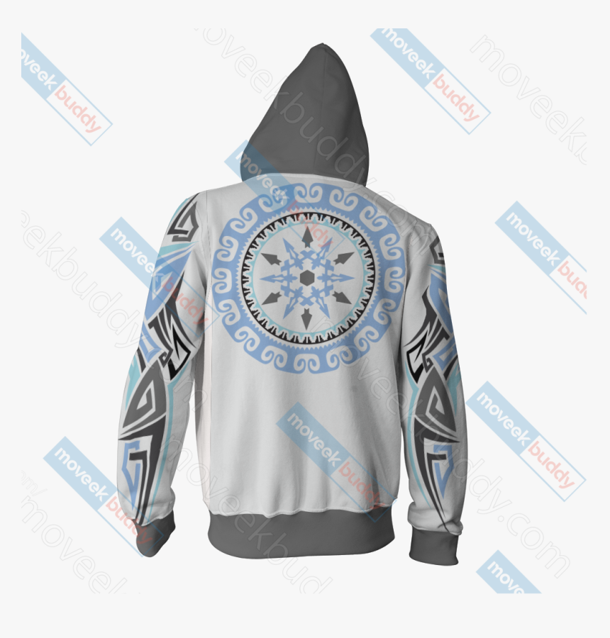 Rwby Weiss Schnee Symbol Zip Up Hoodie - Hoodie, HD Png Download, Free Download