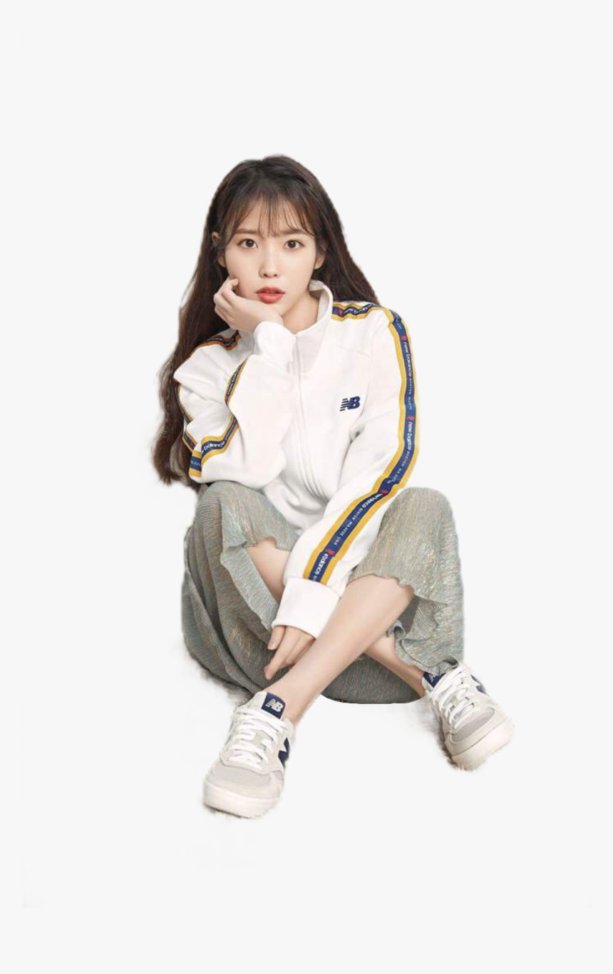 #iu #kpop #singer #leejieun #freetoedit - Iu New Balance 2018, HD Png Download, Free Download