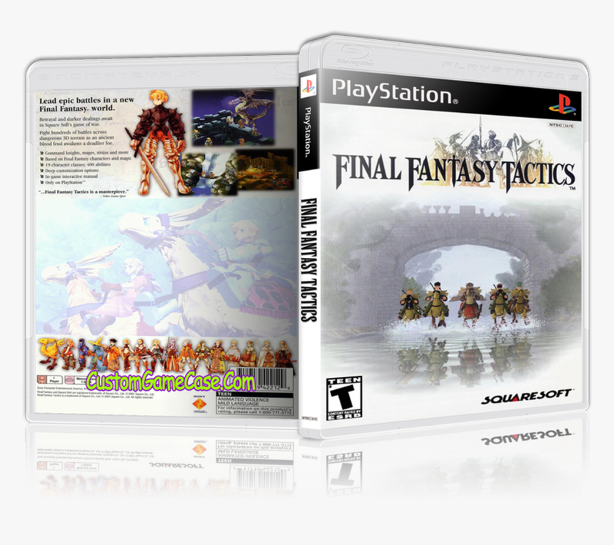 Ps1 Final Fantasy 5 Cover Png - Final Fantasy Tactics Greatest Hits, Transparent Png, Free Download