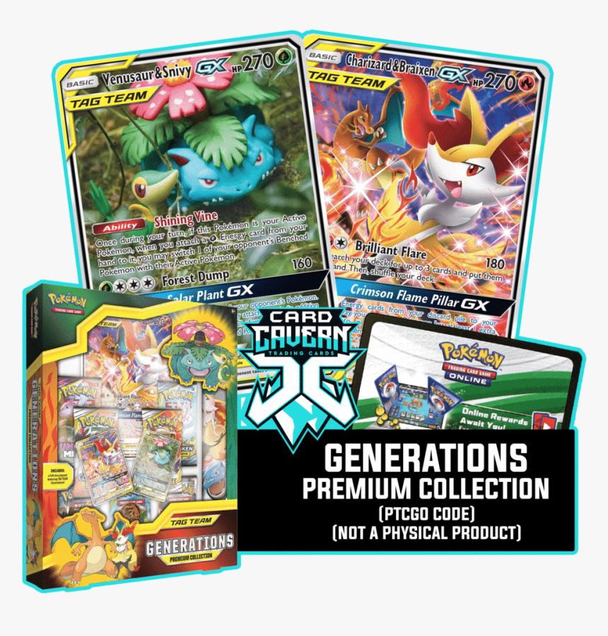Pokemon Tag Team Generations Premium Collection, HD Png Download, Free Download