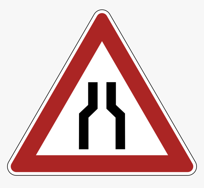 Bottleneck Sign, HD Png Download, Free Download