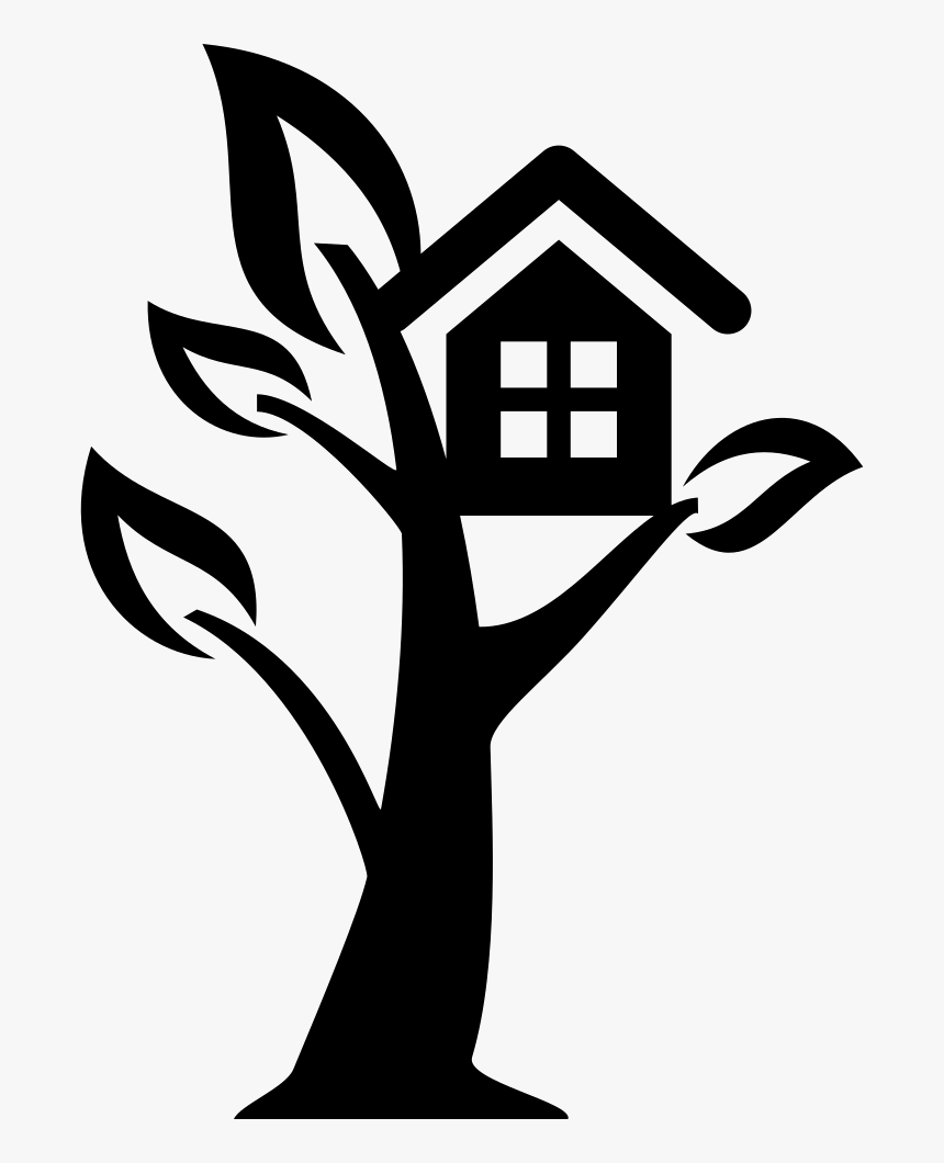 Tree House - Tree House Icon Png, Transparent Png, Free Download