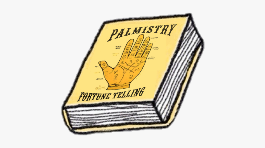 #palmistry #psychic #book #mystical #spellbook #freetoedit - Label, HD Png Download, Free Download