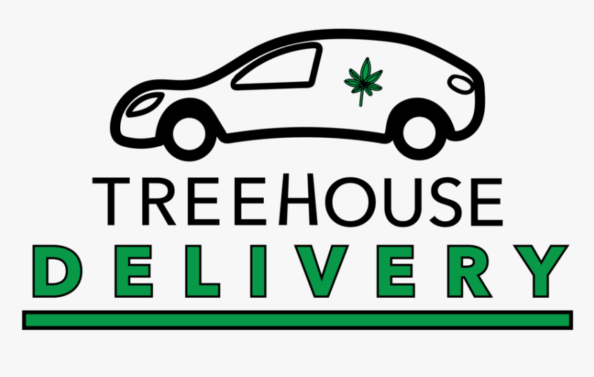 Delivery Logo Treehouse Clear - City Car, HD Png Download, Free Download