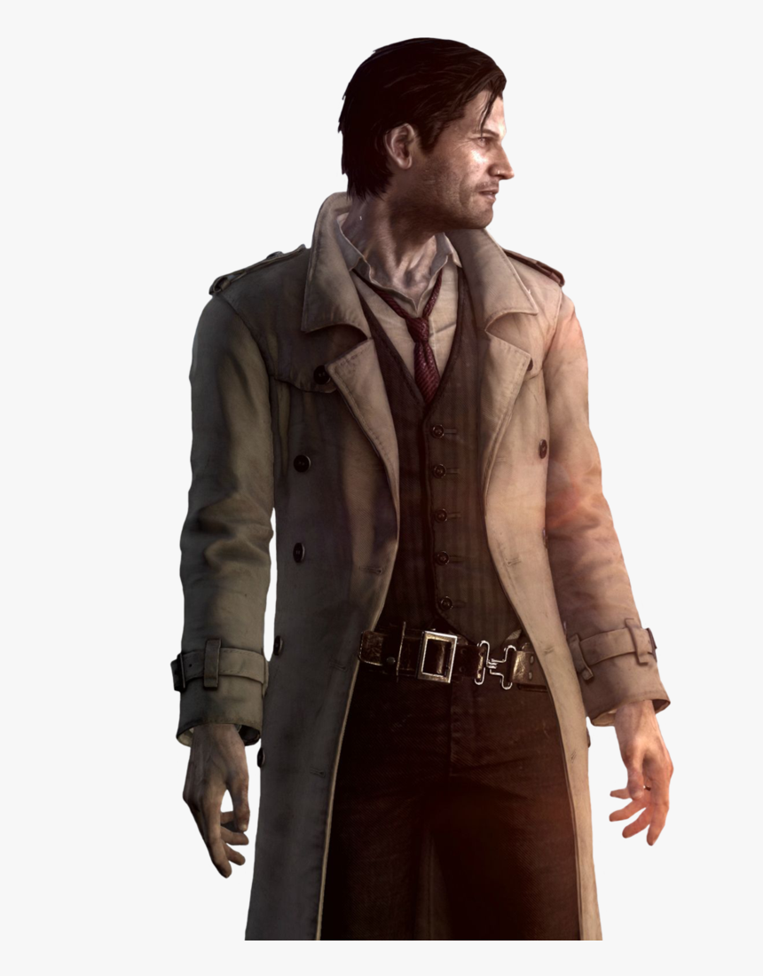 Evil Within Png - Evil Within Sebastian Coat, Transparent Png, Free Download