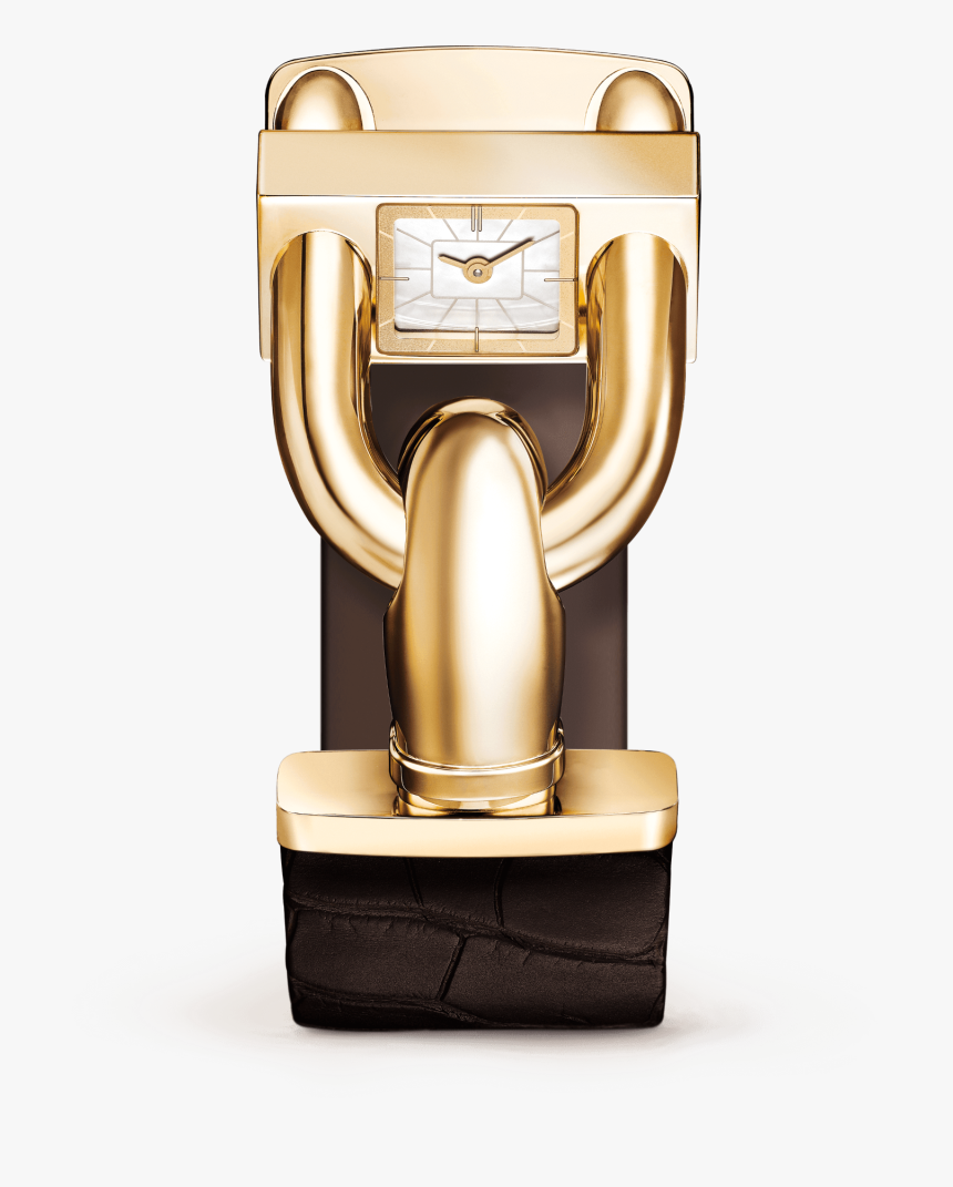 Cadenas Watch,satin-finish Alligator, Square Scale - Cadenas Van Cleef, HD Png Download, Free Download